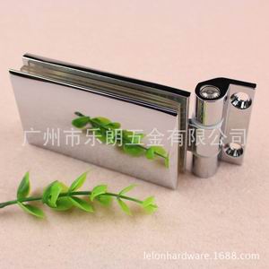 Shower room partition glass clamp